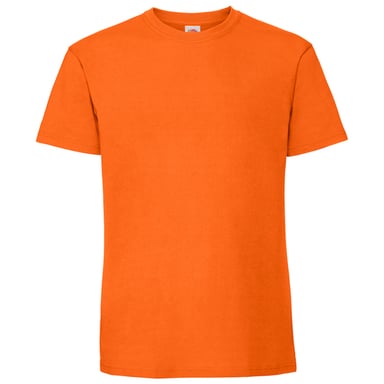 Fruit of the Loom Unisex-Erwachsene Iconic 195 T-Shirt (Orange)