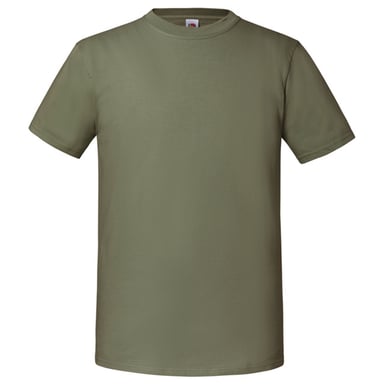 Fruit of the Loom Unisex-Erwachsene Iconic 195 T-Shirt (Klassisch Olivgrün)