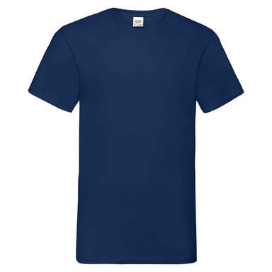 Fruit of the Loom - "Valueweight" T-Shirt V-Ausschnitt für Herren/Damen Unisex (Marineblau)
