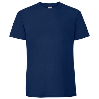 Fruit of the Loom Unisex-Erwachsene Iconic 195 T-Shirt (Marine)