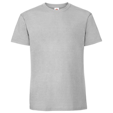 Fruit of the Loom Unisex-Erwachsene Iconic 195 T-Shirt (Zink unifarben)