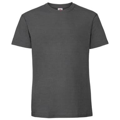 Fruit of the Loom Unisex-Erwachsene Iconic 195 T-Shirt (Hellgrau unifarben)