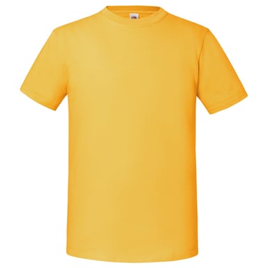 Fruit of the Loom Unisex-Erwachsene Iconic 195 T-Shirt (Sonnenblume)