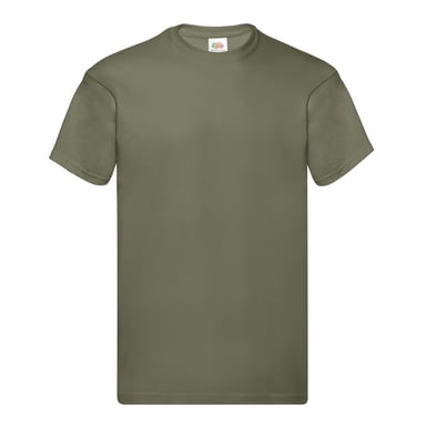 Fruit of the Loom - "Original" T-Shirt für Herren/Damen Unisex (Klassisch Olivgrün)