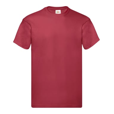 Fruit of the Loom - "Original" T-Shirt für Herren/Damen Unisex (Ziegelrot)