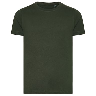 Ecologie - "Cascades" T-Shirt für Kinder, Baumwolle aus biologischem Anbau (Flaschengrün)