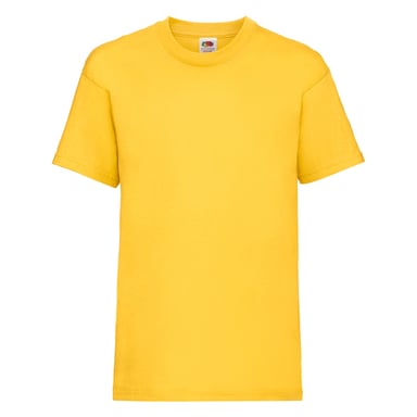Fruit of the Loom - "Valueweight" T-Shirt für Kinder (Sonnenblume)