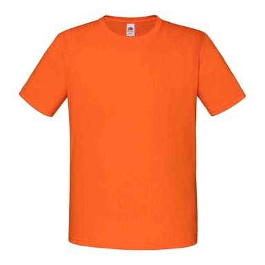 Fruit of the Loom - "Iconic" T-Shirt für Kinder (Orange)