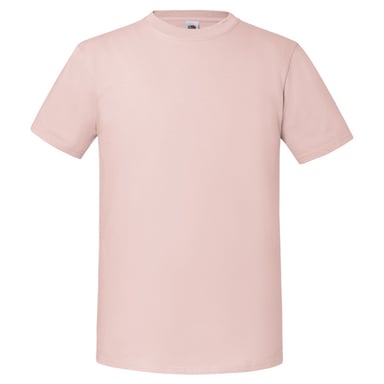 Fruit of the Loom Unisex-Erwachsene Iconic 195 T-Shirt (Blassrosa)