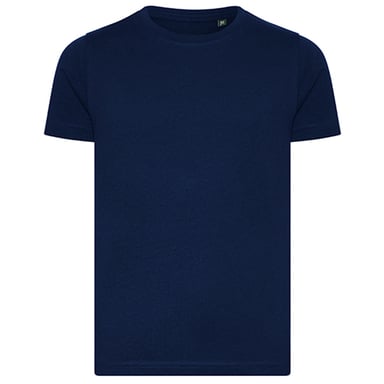 Ecologie - "Cascades" T-Shirt für Kinder, Baumwolle aus biologischem Anbau (Marine)