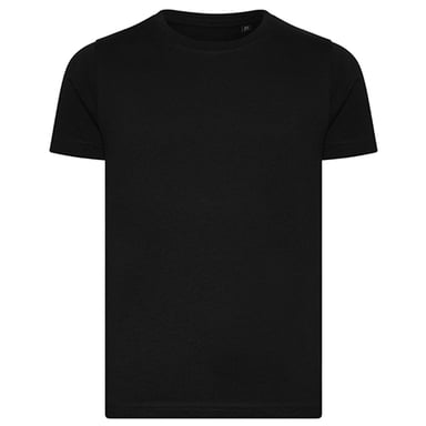 Ecologie - "Cascades" T-Shirt für Kinder, Baumwolle aus biologischem Anbau (Samtschwarz)