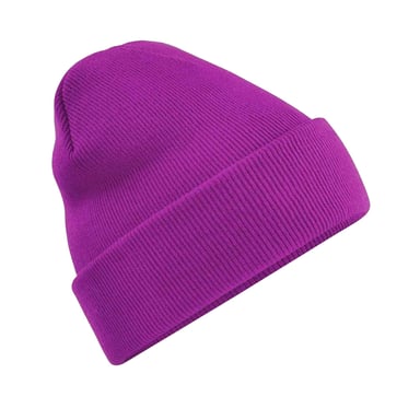 Beechfield Unisex Strickmütze für Erwachsene (Magenta)