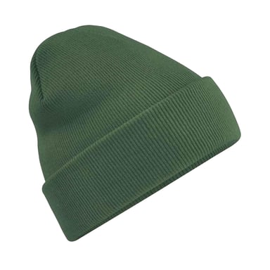 Beechfield Unisex Strickmütze für Erwachsene (Moss Grün)