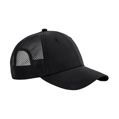 Beechfield - "Technical" Trucker Cap (Schwarz)