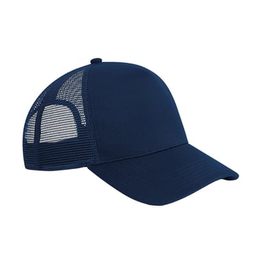 Beechfield - Trucker Cap Snapback für Herren/Damen Unisex (Dunkelblau)