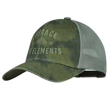 Buff - "Embrace The Elements" Trucker Cap für Herren/Damen Unisex (Grün)