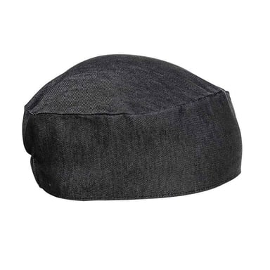 Premier - Kochmütze (Jeans-Schwarz)