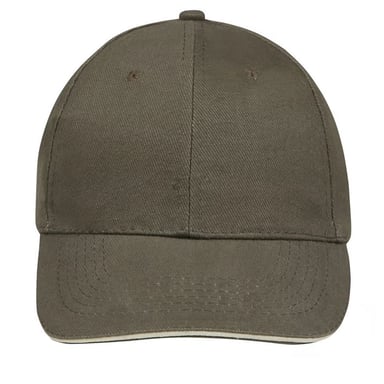 SOLS - "Buffalo" Baseball-Mütze (Army-Grün)