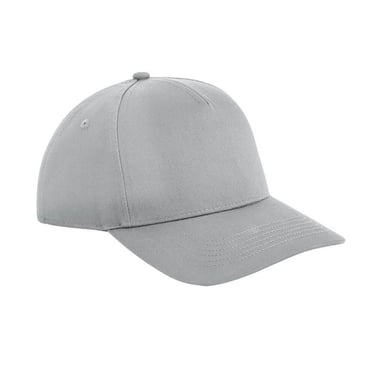 Beechfield - "Urbanwear" Snapback Mütze 5 Segmente für Herren/Damen Unisex (Hellgrau)