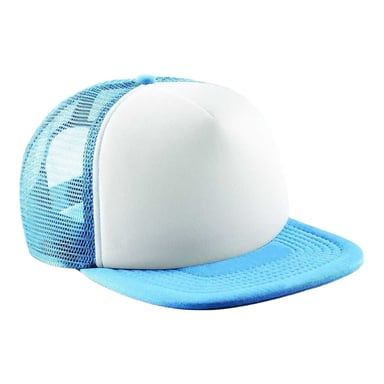 Beechfield - Trucker Cap Snapback (Himmelblau)