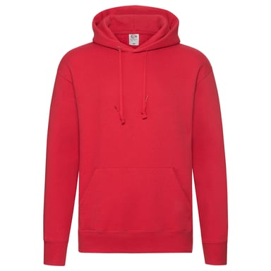 Fruit of the Loom Herren Premium 70/30 Plain Hoodie (Rot)