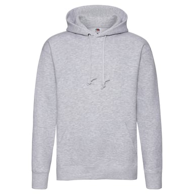 Fruit of the Loom Herren Premium Heather Hoodie (Grau meliert)