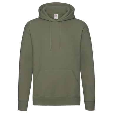 Fruit of the Loom Herren Premium 70/30 Plain Hoodie (Klassisch Olivgrün)