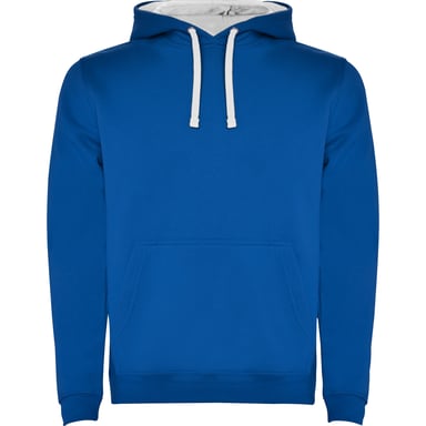 Roly - "Urban" Kapuzenpullover für Herren (Königsblau/Weiß)