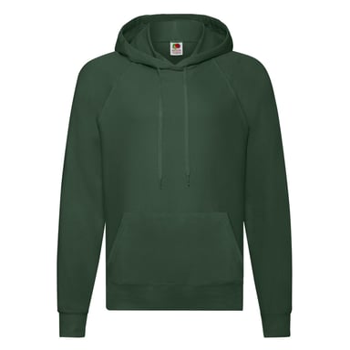 Fruit of the Loom - Hoodie zum Überziehen für Herren (Flaschengrün)