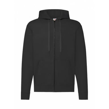 Fruit of the Loom - "Classic" Kapuzenpullover für Herren (Schwarz)