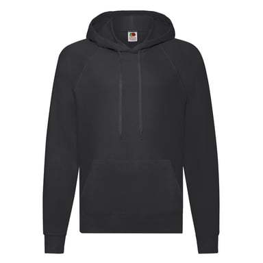 Fruit of the Loom - Hoodie zum Überziehen für Herren (Schwarz)