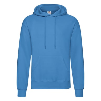 Fruit of the Loom - "Classic" Kapuzenpullover für Herren (Azure Blau)