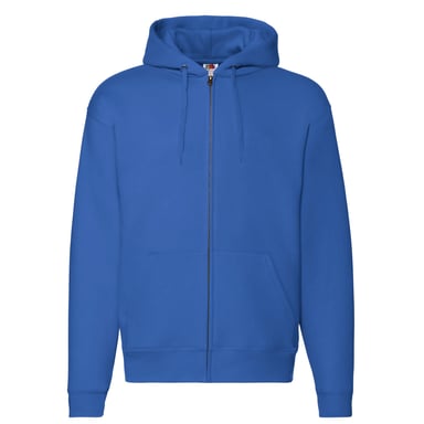 Fruit of the Loom - "Premium" Hoodie mit durchgehendem Reißverschluss für Herren (Königsblau)