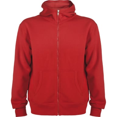 Roly - "Montblanc" Hoodie mit durchgehendem Reißverschluss für Herren (Rot)