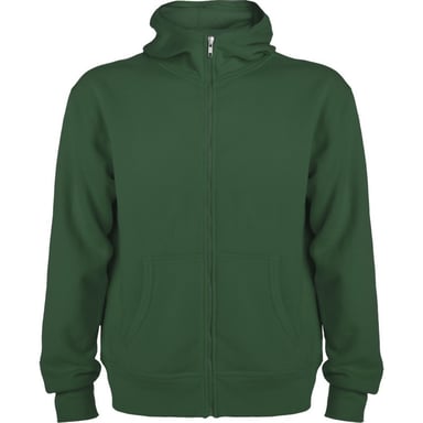 Roly - "Montblanc" Hoodie mit durchgehendem Reißverschluss für Herren (Flaschengrün)