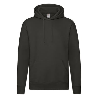 Fruit of the Loom - "Premium" Kapuzenpullover für Herren (Holzkohle)