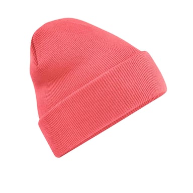 Beechfield Unisex Strickmütze für Erwachsene (Koralle)