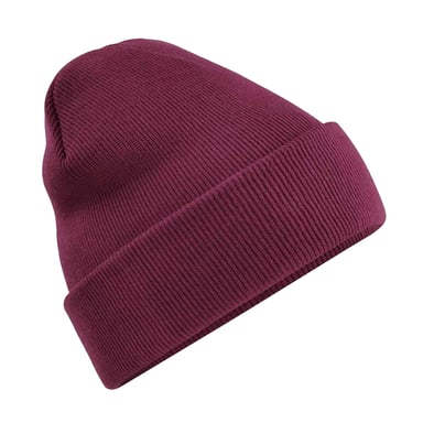 Beechfield Unisex Strickmütze für Erwachsene (Burgunder)