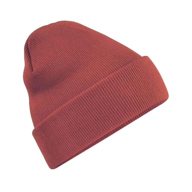 Beechfield Unisex Strickmütze für Erwachsene (Rost)