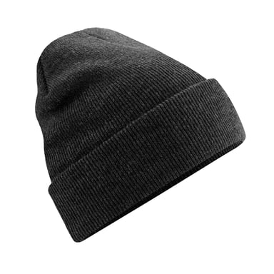 Beechfield Unisex Strickmütze für Erwachsene (Kohle)