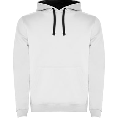 Roly - "Urban" Kapuzenpullover für Herren (Weiß/Dunkles Marineblau)