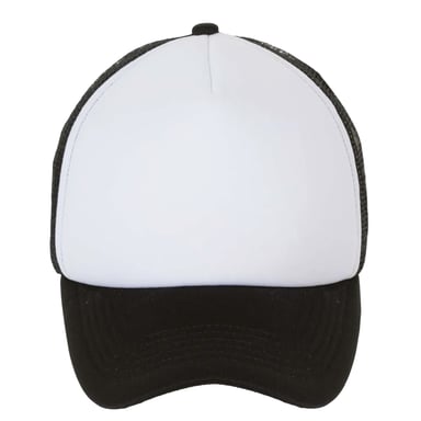 SOLS - "Bubble" Baseball-Mütze (Weiß/Schwarz)