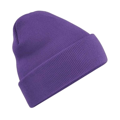 Beechfield Unisex Strickmütze für Erwachsene (Lila)