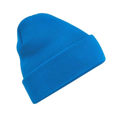 Beechfield Unisex Strickmütze für Erwachsene (Saphirblau)
