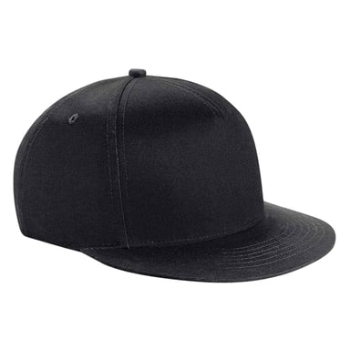 Beechfield - Snapback Mütze für Kinder (Schwarz)