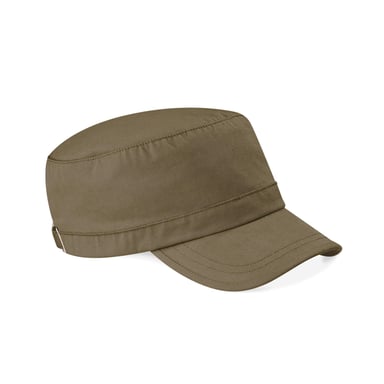 Beechfield - Armeemütze für Herren/Damen Unisex (Khakigrün)