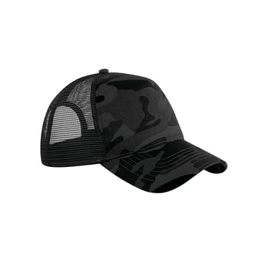 Beechfield - Trucker Cap Snapback für Herren/Damen Unisex (Mitternachtsblau)