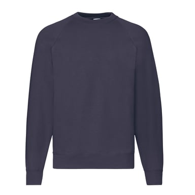 Fruit of the Loom - "Classic" Sweatshirt für Herren Raglanärmel (Marineblau)