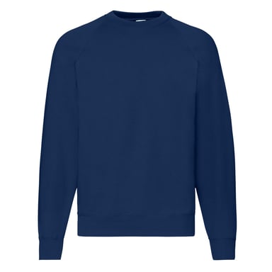 Fruit of the Loom - "Classic" Sweatshirt für Herren Raglanärmel (Marineblau)