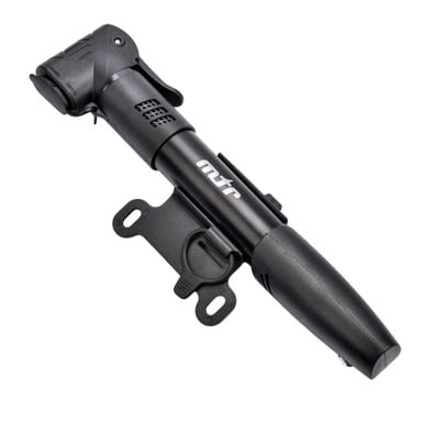 Meteor - Fahrradpumpe "Stroke", Mini (Schwarz)